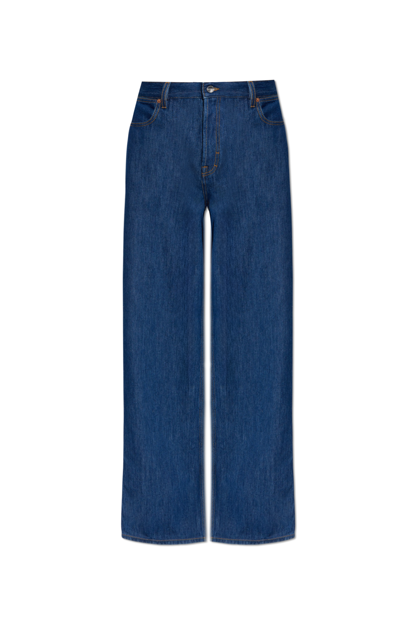 デニム・ジーパン GUCCI Women Denim Pants 812268XDC5F 4100 Navy Navy blue Jeans with wide legs Gucci - Vitkac AS